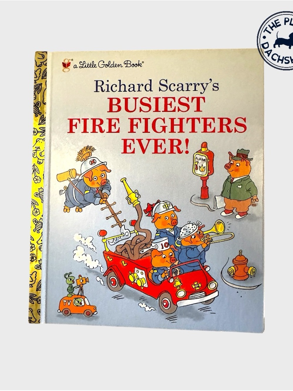 Vintage Richard Scarry's Busiest Fire Fighters Ever!